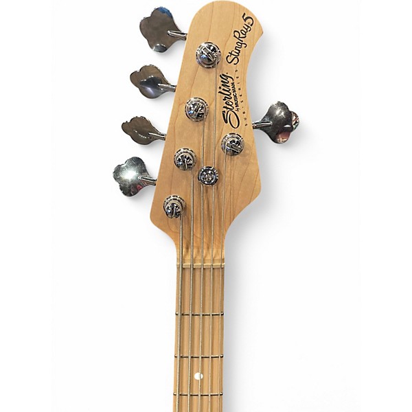 Used Sterling by Music Man Ray5 5 String Black Electric Bass Guitar