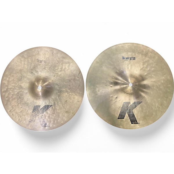 Used 2000s Zildjian 14in K SERIES HI-HAT PAIR Cymbal