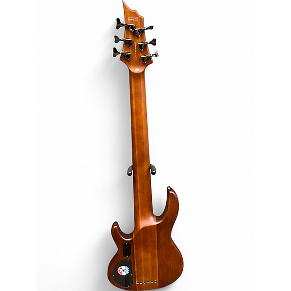Used ESP LTD D6 6 String Mahogany Electric Bass Guitar