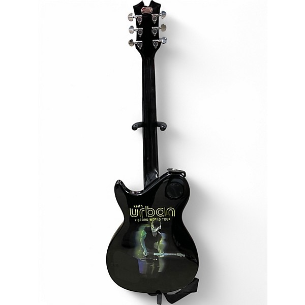 Used Keith Urban SINGLE CUT  RIPCORD BLACK FADE Solid Body Electric Guitar