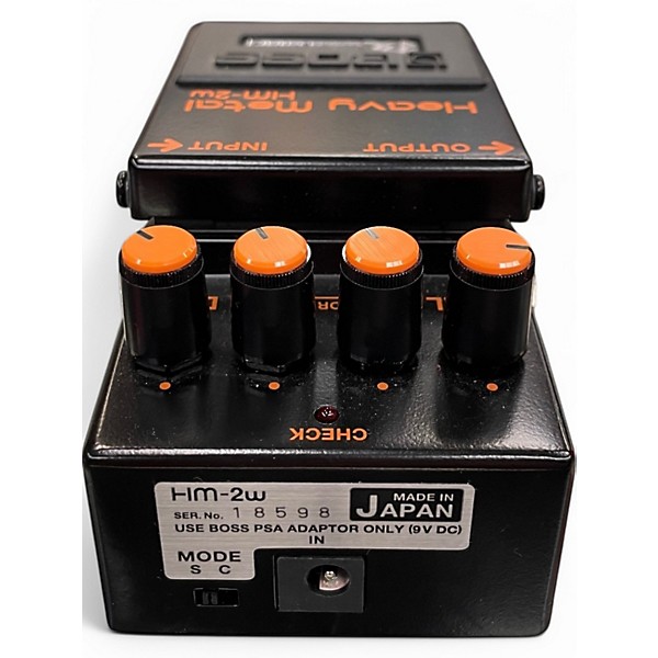 Used BOSS HM2W Effect Pedal