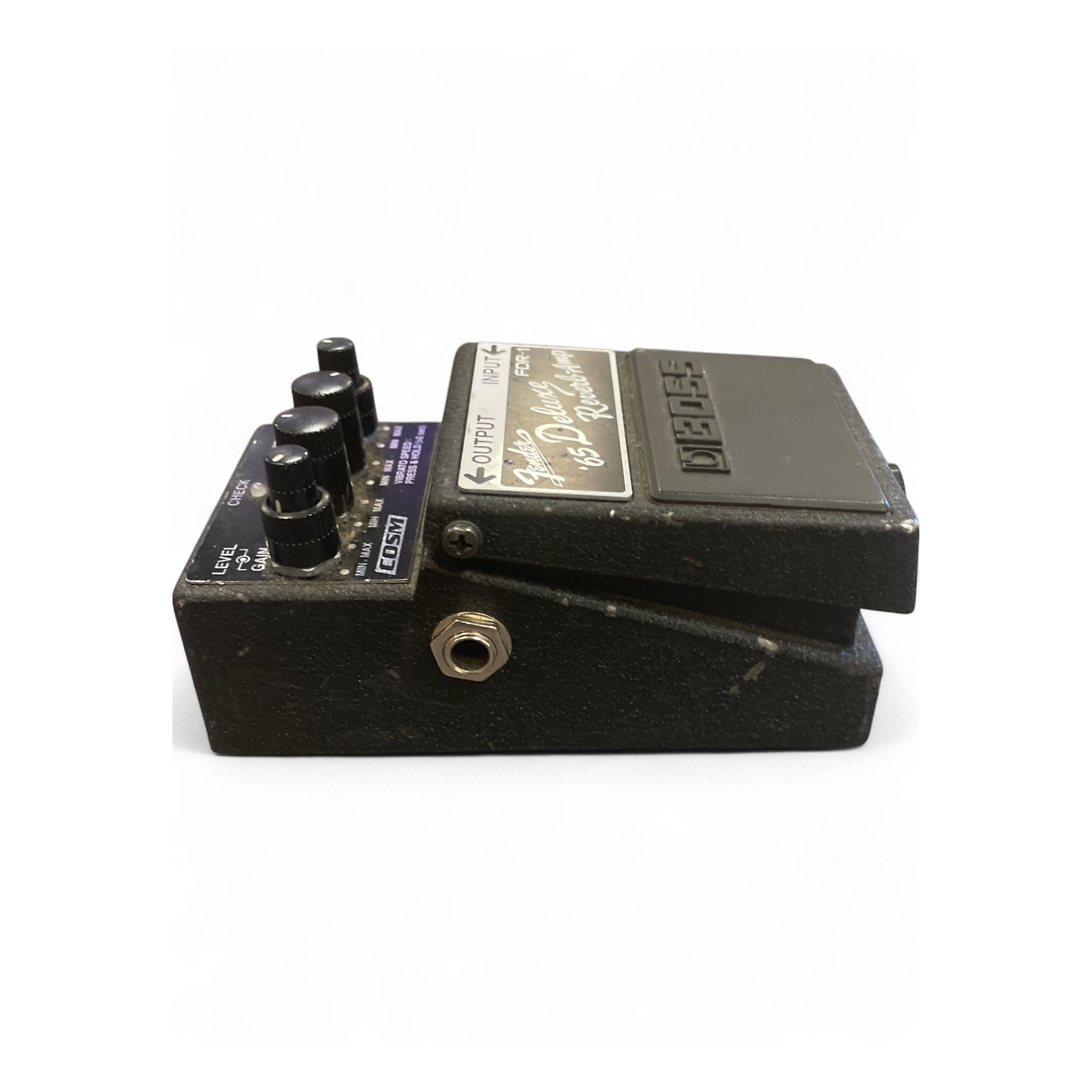 ギター BOSS FDR-1 Deluxe Reverb Boss FDR-1 Fender '65 Deluxe Reverb Amp Pedal | Sweetwater
