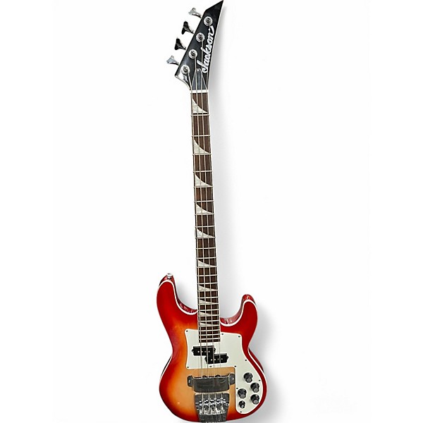 Used Jackson X Series Concert CBXNT DX IV fireburst Electric Bass Guitar,Specials : American Fashion Style Bags On Sale