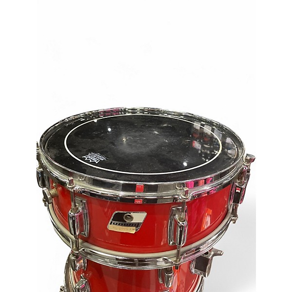 Used Ludwig 5 Piece ROCKER  RED Drum Kit