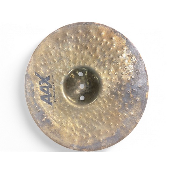 Used SABIAN 13in AAX Fusion Hi Hat Pair Cymbal