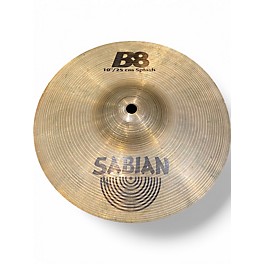 Used SABIAN 10in B8 Splash Cymbal