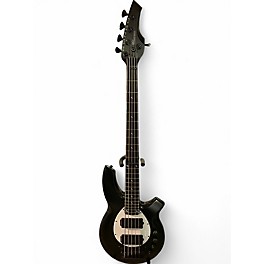 Used 2018 Ernie Ball Music Man Bongo 5 HH Stealth Black Electric Bass Guitar