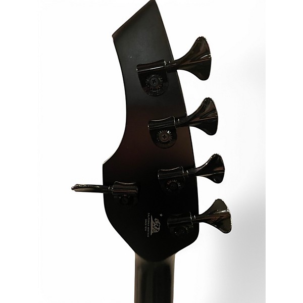 Used 2018 Ernie Ball Music Man Bongo 5 HH Stealth Black Electric Bass Guitar
