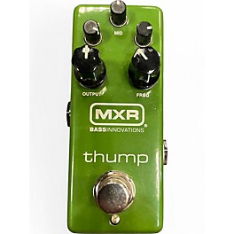 Used MXR M281 THUMP BASS PREAMP Bass Effect Pedal