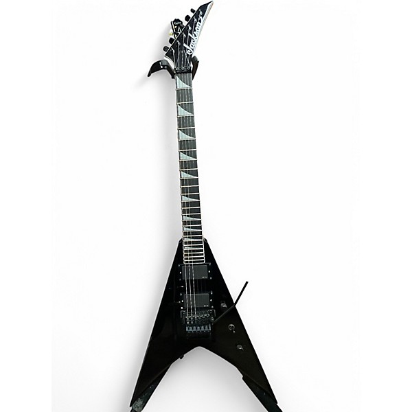 Used Jackson Pro King V KV Black Solid Body Electric Guitar