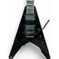 Used Jackson Pro King V KV Black Solid Body Electric Guitar