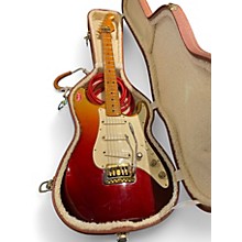 Vintage 1983 Fender American Elite Stratocaster Red Gold Fade Solid Body Electric Guitar