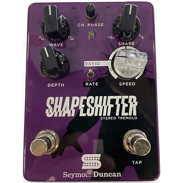 Used Seymour Duncan SFX07 Shape Shift Tap Tremolo Effect Pedal