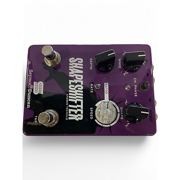 Used Seymour Duncan SFX07 Shape Shift Tap Tremolo Effect Pedal