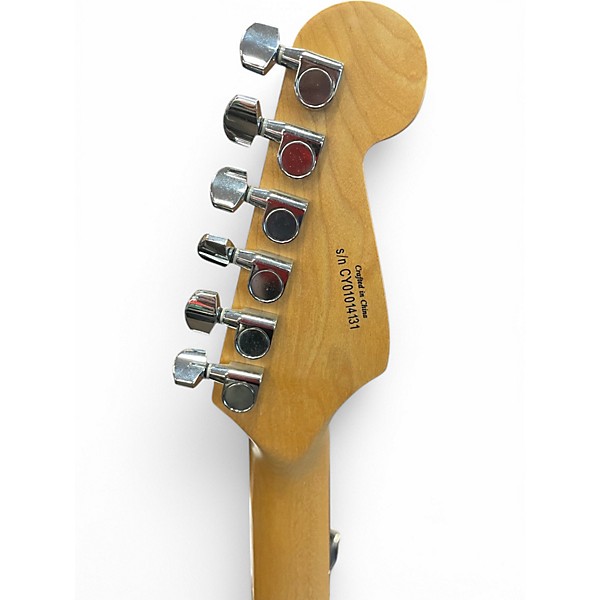 Used Squier STAGEMASTER BLUE Solid Body Electric Guitar