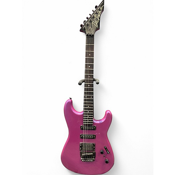 Used B.C. Rich Platinum Series ST-III Purple Solid Body Electric Guitar