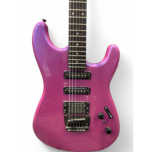 Used B.C. Rich Platinum Series ST-III Purple Solid Body Electric Guitar