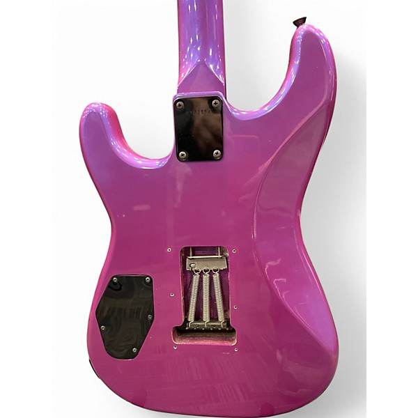 Used B.C. Rich Platinum Series ST-III Purple Solid Body Electric Guitar