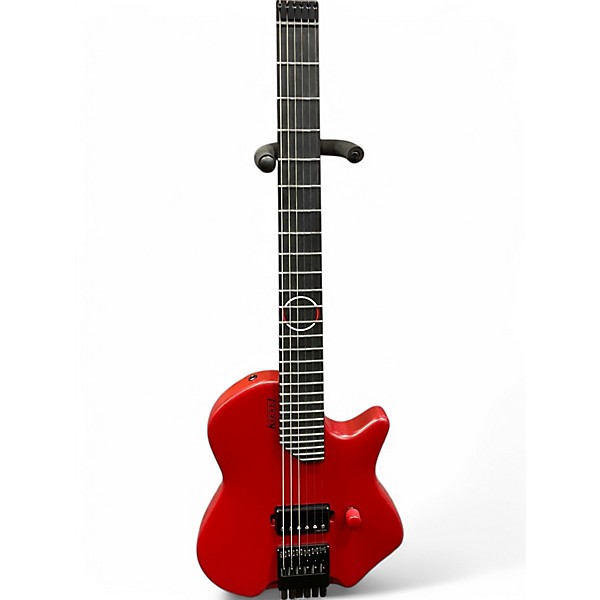 Used Kiesel Devin Townsend Neo Red Solid Body Electric Guitar
