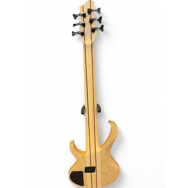 Used Ibanez BTB676m Maple/Walnut Electric Bass Guitar