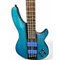 Used Schecter Guitar Research C4 GT Satin Trans Blue Electric Bass Guitar