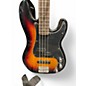 Used Squier Precision Bass Tobacco Sunburst Electric Bass Guitar
