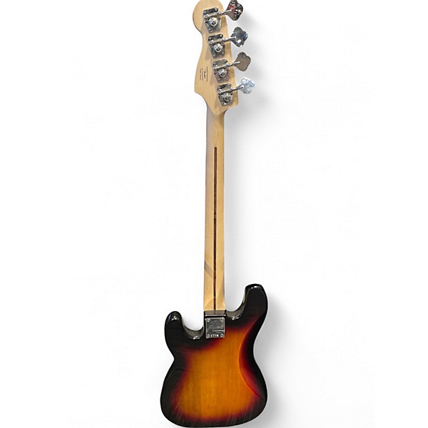 Used Squier Precision Bass Tobacco Sunburst Electric Bass Guitar