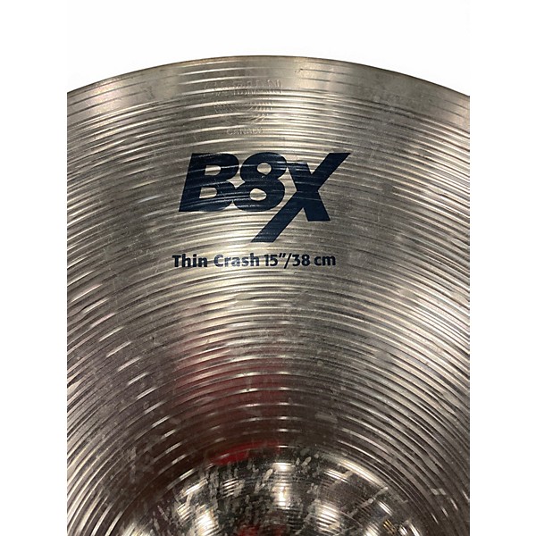 Used SABIAN 15in B8 Thin Crash Cymbal,New Products : American Fashion Style Bags On Sale