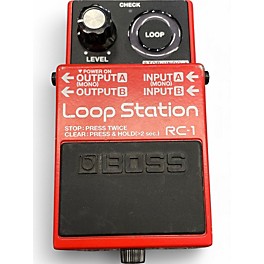 Used BOSS RC1 Loop Station Pedal