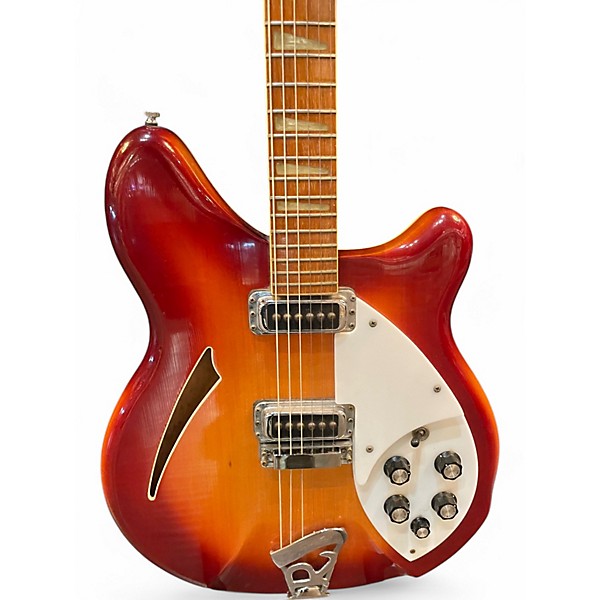 Vintage 1982 Rickenbacker 360 Fireglo Hollow Body Electric Guitar