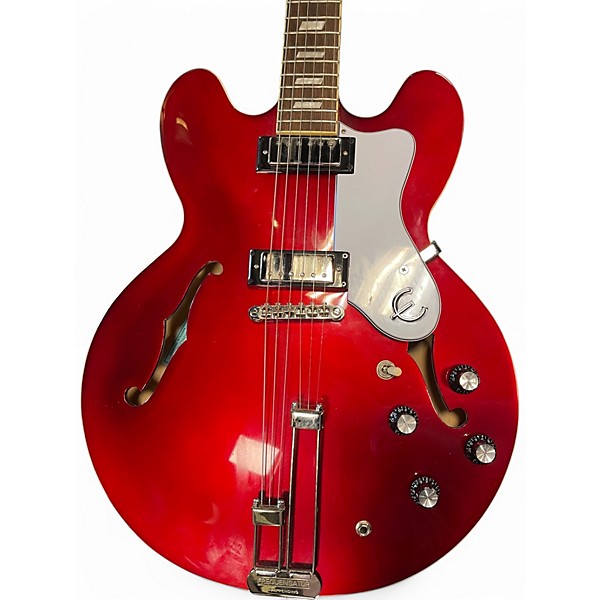 Used Epiphone ES360TD RIVIERA Cherry Hollow Body Electric Guitar