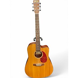 Used Martin DCM Natural Acoustic Electric Guitar