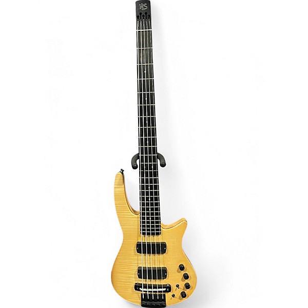 Used NS Design CR5 RADIUS Natural Electric Bass Guitar