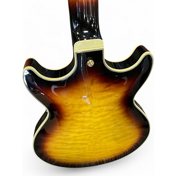 Used Ibanez AM93 Artcore Sunburst Hollow Body Electric Guitar