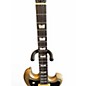 Used Vega Baum Carve Gold Solid Body Electric Guitar