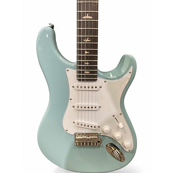 Used PRS SE Silver Sky Blue Solid Body Electric Guitar