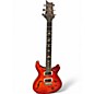Used 2014 PRS Wood Library Custom 24 10 Top Blood Orange Solid Body Electric Guitar thumbnail