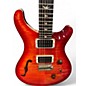 Used 2014 PRS Wood Library Custom 24 10 Top Blood Orange Solid Body Electric Guitar