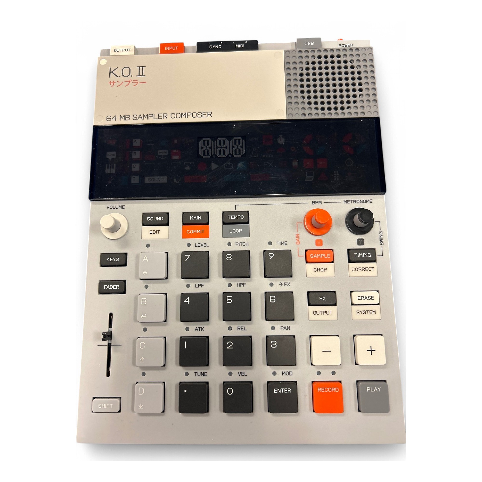 Teenage Engineering EP–133 K.O. II Sampler & Composer POWER