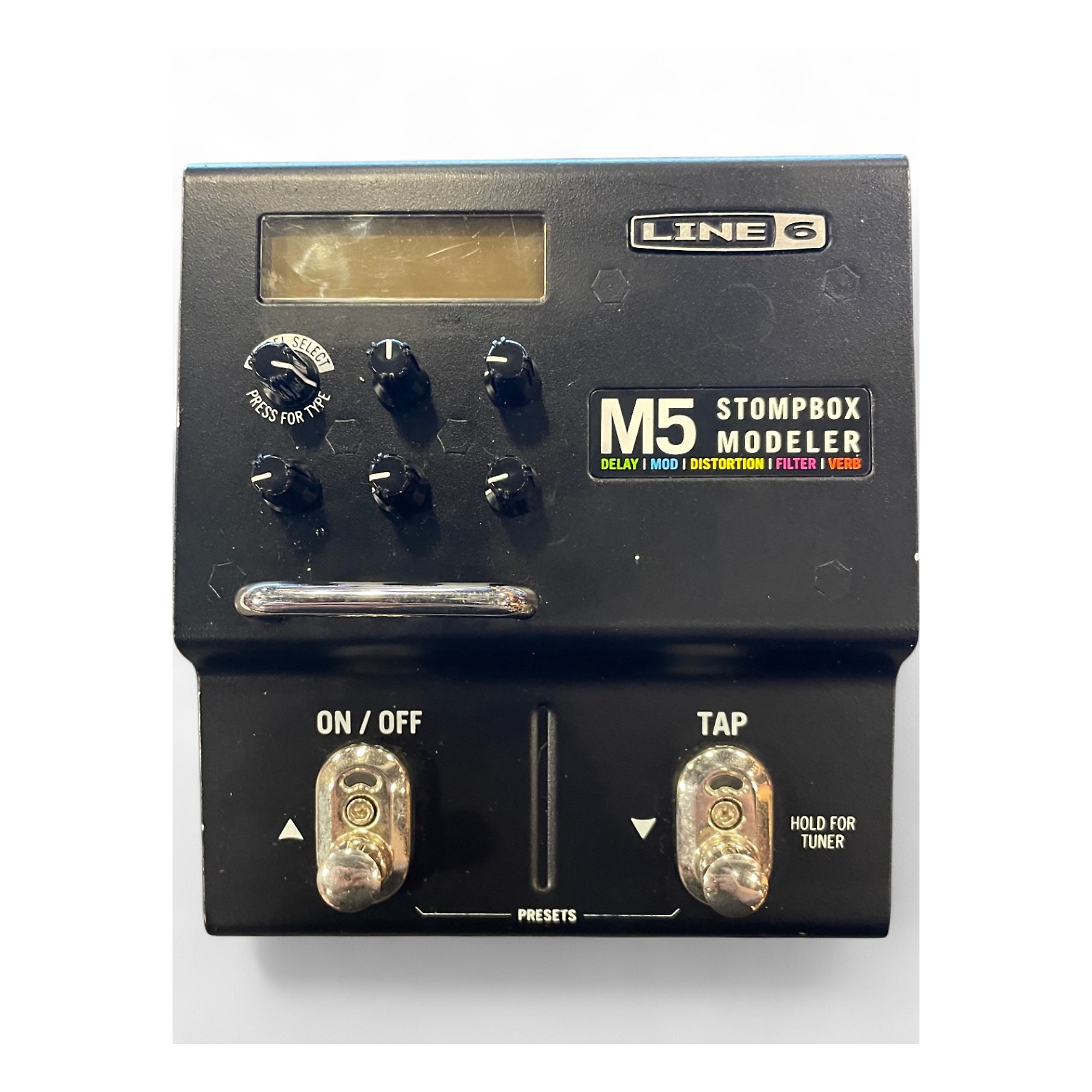年末のプロモーション特価！ 6 Line Used Used Processor Effect Modeler Stompbox M5 6 Line ギター