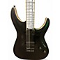 Used Schecter Guitar Research C1 SLS ELITE EVIL TWIN Black Solid Body Electric Guitar