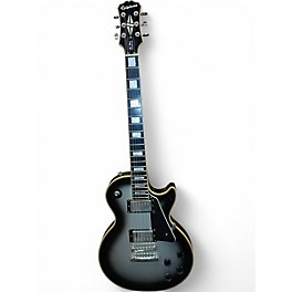 Used Epiphone Les Paul Custom Pro Silverburst Solid Body Electric Guitar