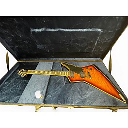 Used Schecter Guitar Research E1 CUSTOM Vintage Sunburst Solid Body Electric Guitar