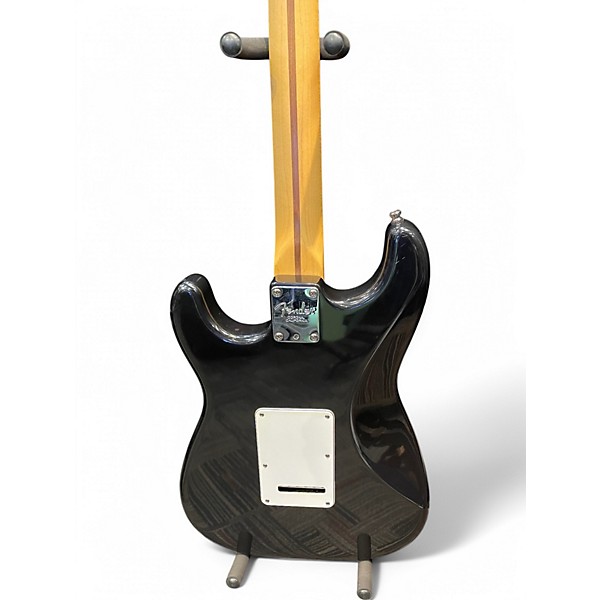 Used 1999 Fender American Standard Stratocaster Black Solid Body Electric Guitar