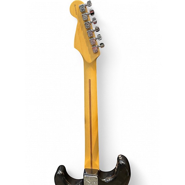 Used 1999 Fender American Standard Stratocaster Black Solid Body Electric Guitar