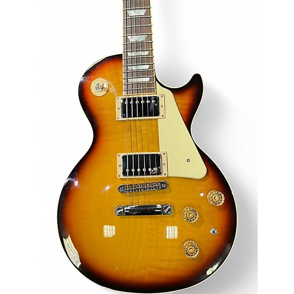 Used 2015 Gibson Les Paul Classic FIRE BURST Solid Body Electric Guitar