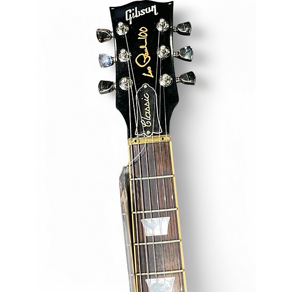 Used 2015 Gibson Les Paul Classic FIRE BURST Solid Body Electric Guitar