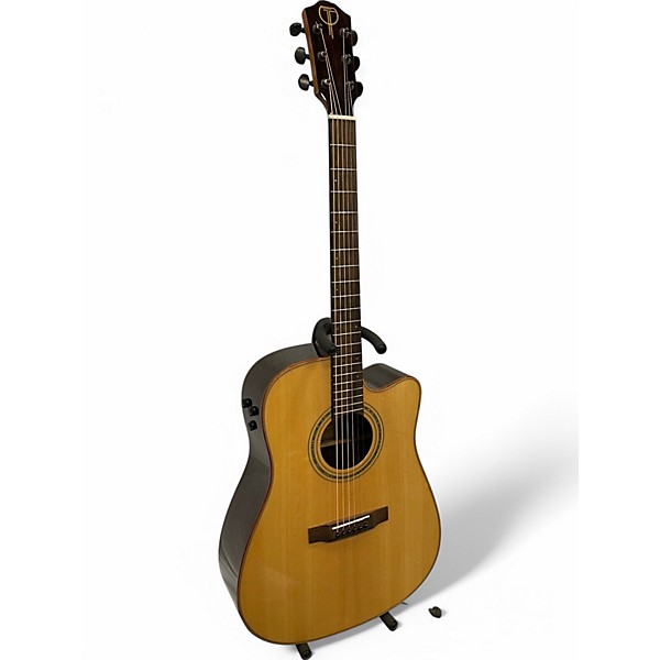 Used Teton STS160ZICENT Natural Acoustic Electric Guitar