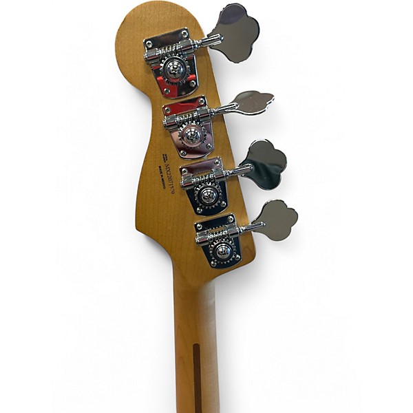 Used Fender Player Plus Active Jazz Bass aged candy apple red Electric Bass Guitar