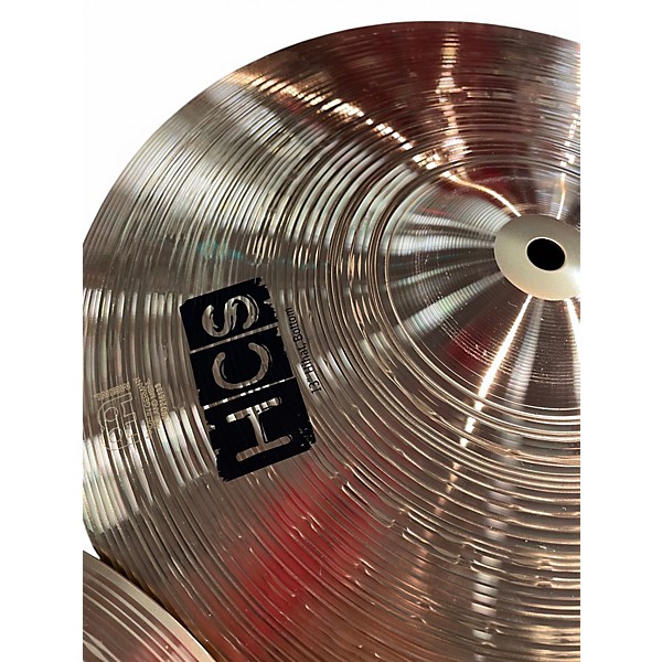 Used MEINL 13in HCS Hi Hat Pair Cymbal